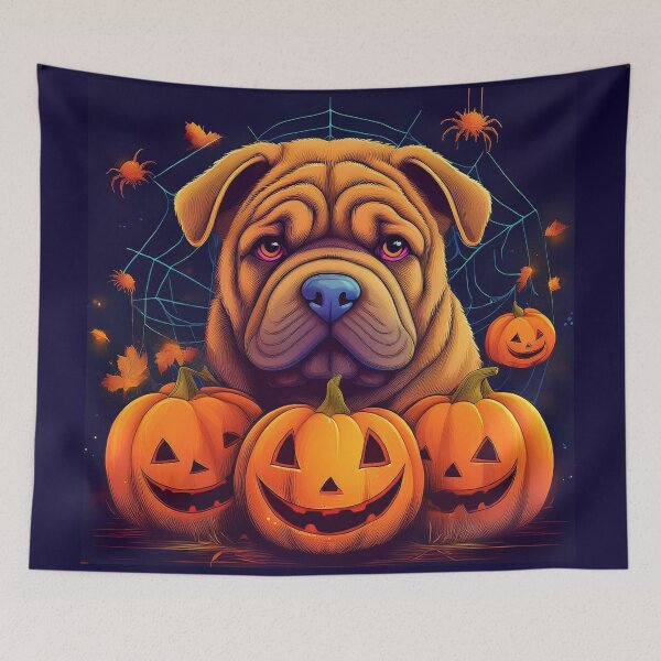 Item preview, Boooo dog halloween 23 designed and sold by Mandalahijo.