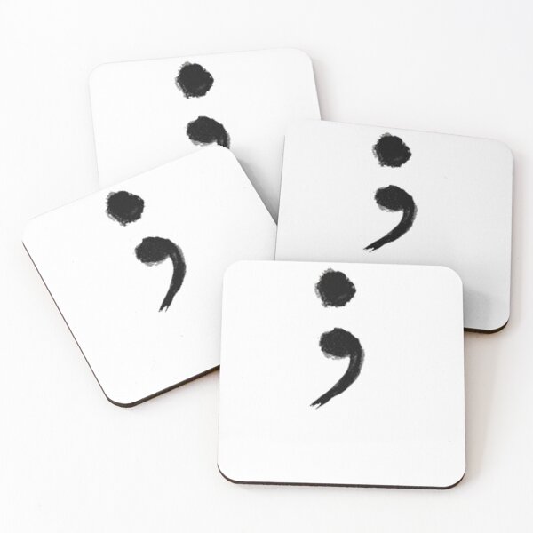 Item preview, semicolon designed and sold by musicissoul.