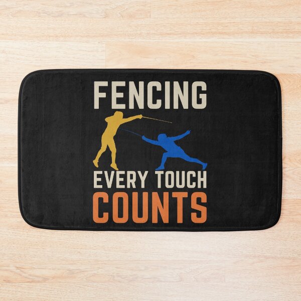 Item preview, Fencing. Every Touch Counts, Fencer, Fencing Lovers, Funny designed and sold by Anniko Art Studio.
