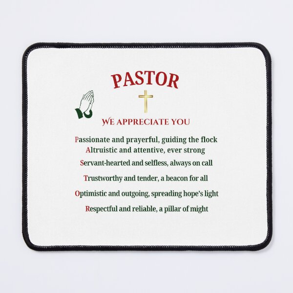 Item preview, Pastor POEM Appreciation Gift - Verse- Ordination Anniversary Birthday Christmas Retirement designed and sold by Heritage Hive Studio.