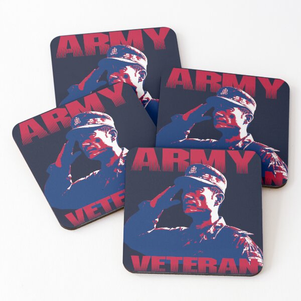 Item preview, Proud Army Veteran Soldier Saluting designed and sold by Rott515.