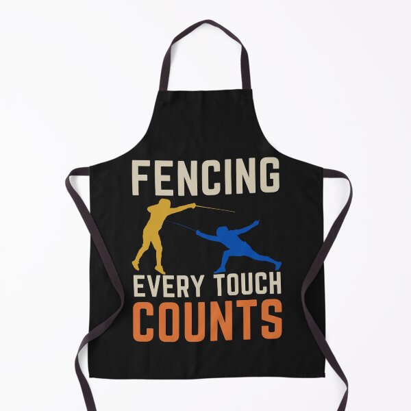Item preview, Fencing. Every Touch Counts, Fencer, Fencing Lovers, Funny designed and sold by Anniko Art Studio.