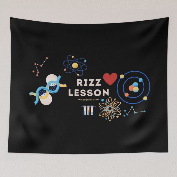 Item preview, Rizz lesson, Funny science designed and sold by WorlDigitalArts.
