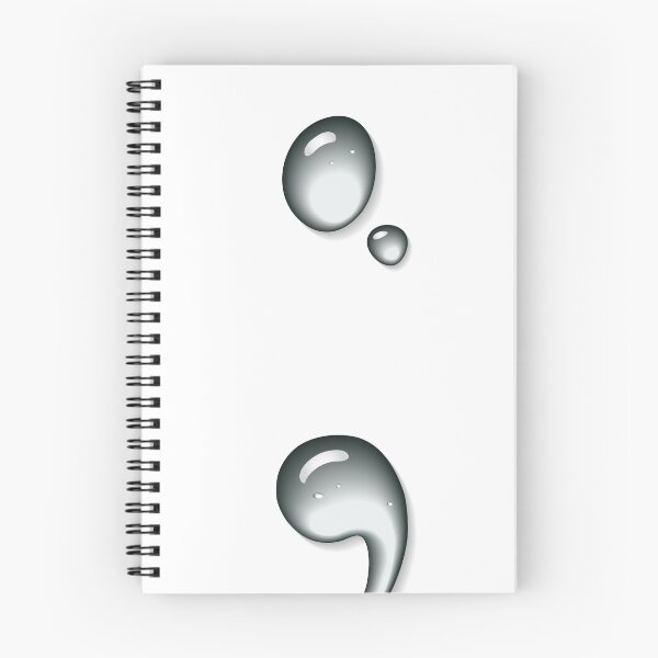 Item preview, water semicolon designed and sold by musicissoul.