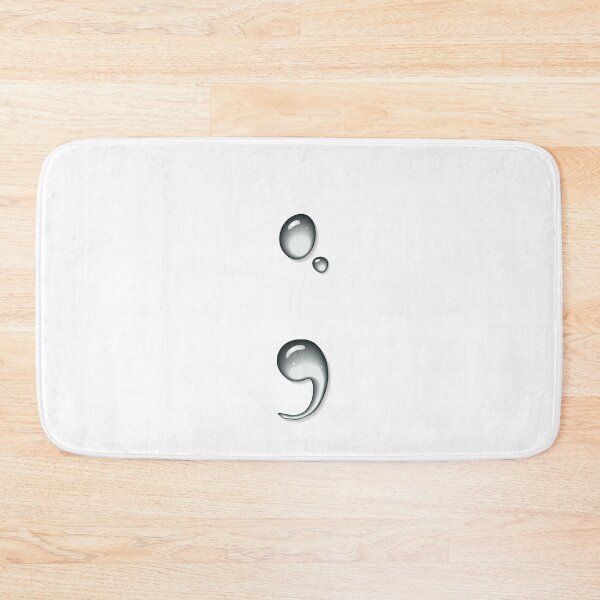 Item preview, water semicolon designed and sold by musicissoul.