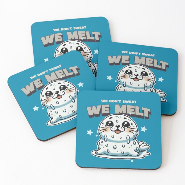 Item preview, We Don’t Sweat, We Melt designed and sold by celcino-studio.