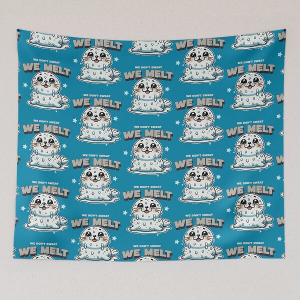 Item preview, We Don’t Sweat, We Melt designed and sold by celcino-studio.