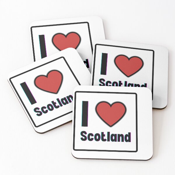 Item preview, I love Scotland  designed and sold by CapriCreatives.