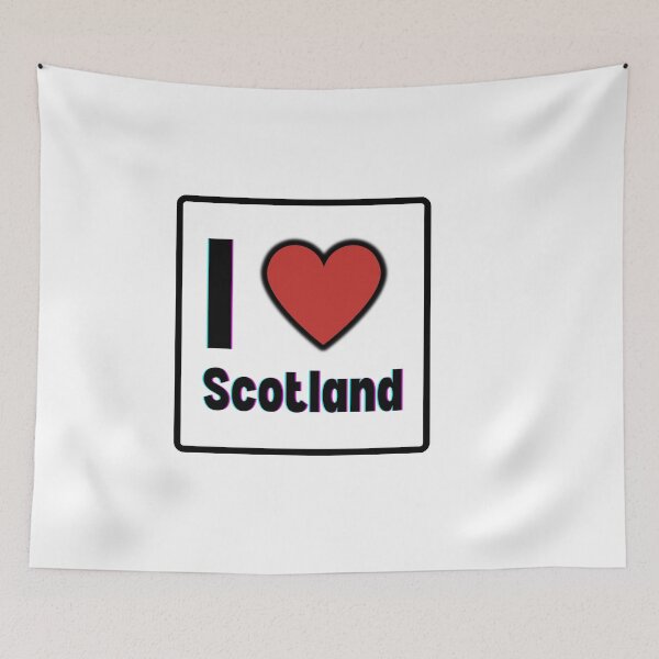 Item preview, I love Scotland  designed and sold by CapriCreatives.