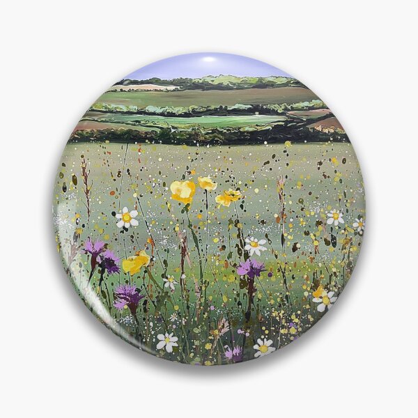 Item preview, Buttercups and Daisies designed and sold by Sally Oasis Paintings.