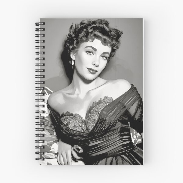Item preview, Elizabeth Taylor Portrait in 1953, Museum-Grade Print Poster designed and sold by Artistic Gift Print.