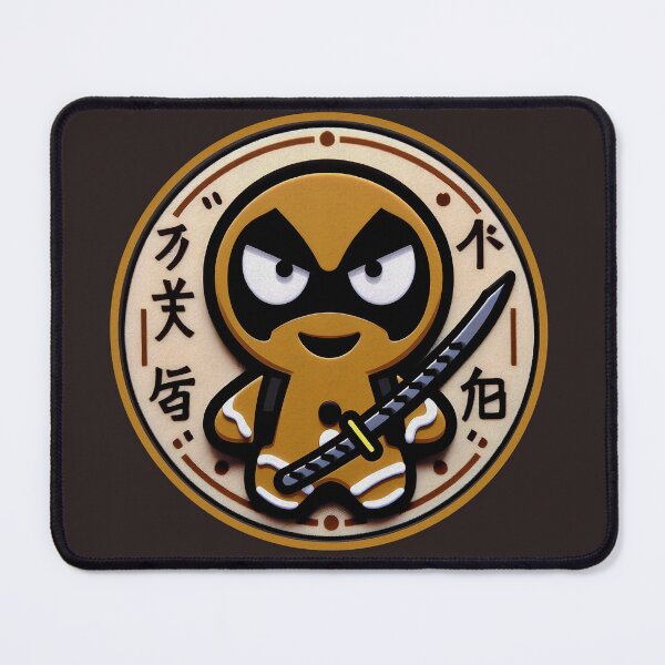 Item preview, Ninja Gingerbread Cookie Samurai | Funny Kawaii Warrior Design designed and sold by GALUMARKET.