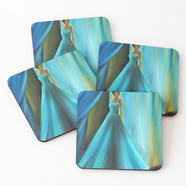 Item preview, The turquoise dress - Artem Tuliuk original oil painting designed and sold by Artem Tuliuk.