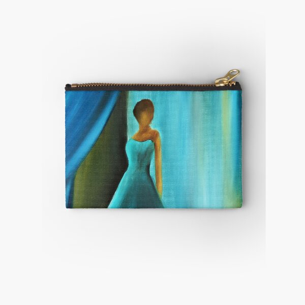 Item preview, The turquoise dress - Artem Tuliuk original oil painting designed and sold by Artem Tuliuk.