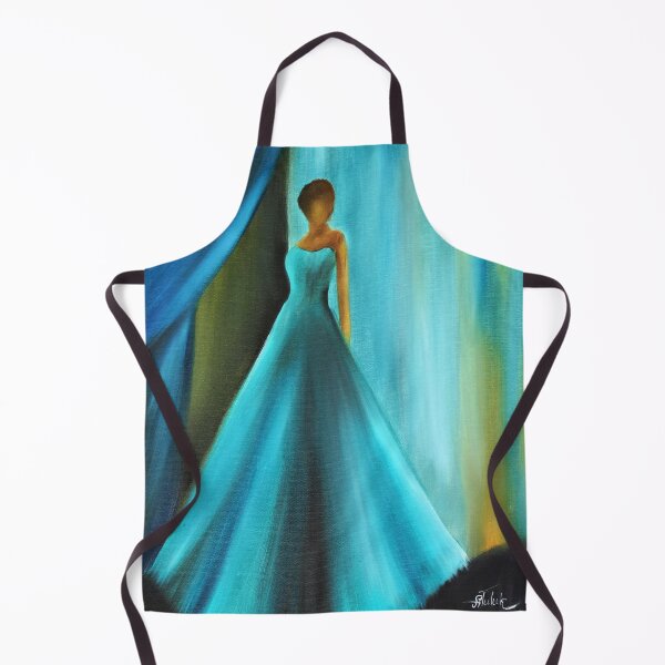 Item preview, The turquoise dress - Artem Tuliuk original oil painting designed and sold by Artem Tuliuk.