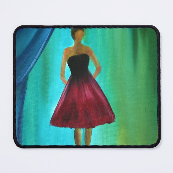 Item preview, The Red skirt - Artem Tuliuk original oil painting designed and sold by Artem Tuliuk.