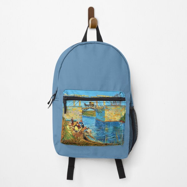 Item preview, The Langlois Bridge at Arles Vincent van Gogh painting designed and sold by ArtUnova.