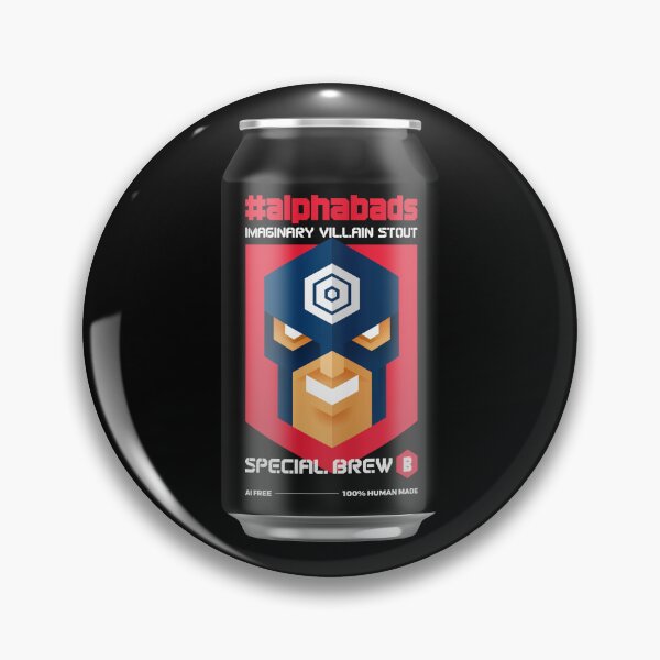 Item preview, IMAGINARY VILLAIN STOUT // #alphabads "B" designed and sold by REALTHANG CUSTOMS.