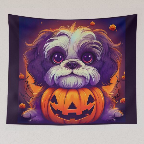 Item preview, Boooo dog halloween 27 designed and sold by Mandalahijo.