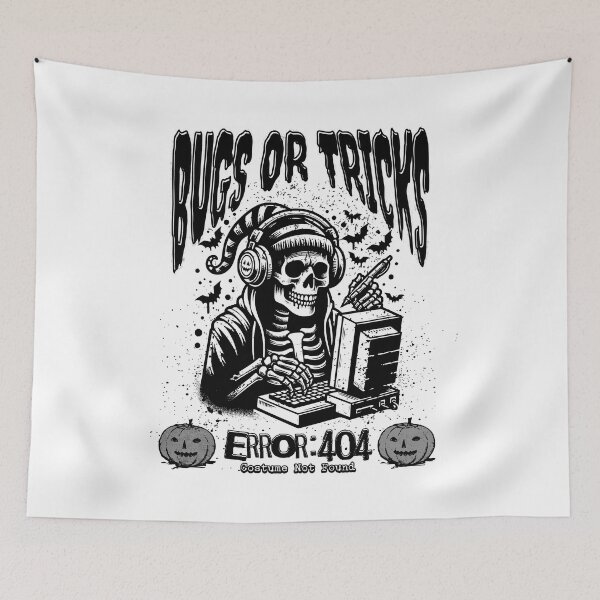 Item preview, Bugs or tricks | Error 404 | Custom not found designed and sold by Tee-Craftify.