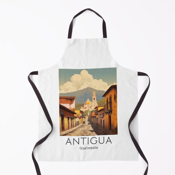 Item preview, A Vintage Travel Illustration of Antigua - Guatemala designed and sold by GoodOldVintage.