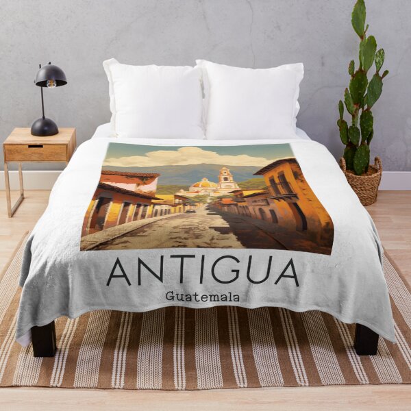 Item preview, A Vintage Travel Illustration of Antigua - Guatemala  designed and sold by GoodOldVintage.