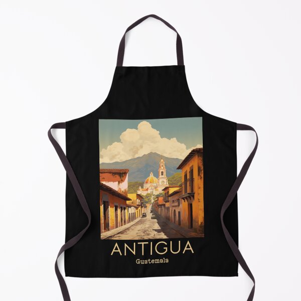 Item preview, A Vintage Travel Illustration of Antigua - Guatemala designed and sold by GoodOldVintage.