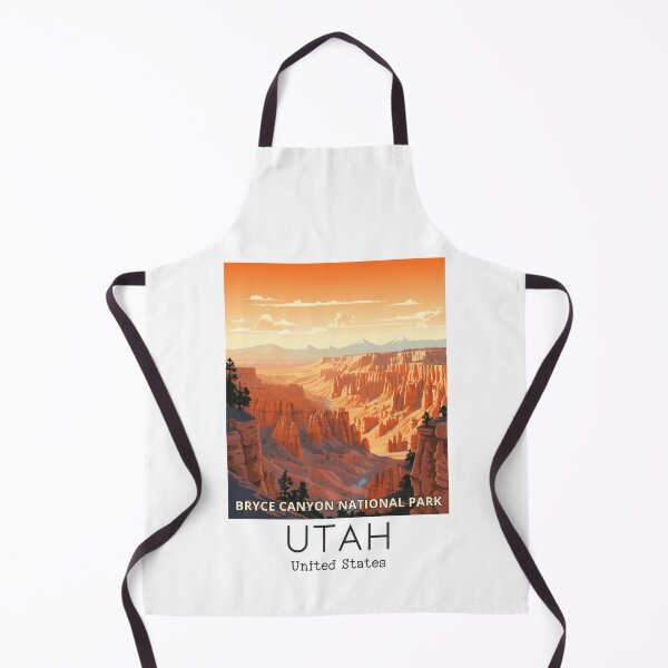Item preview, A Vintage Travel Illustration of Bryce Canyon National Park - Utah - US  designed and sold by GoodOldVintage.