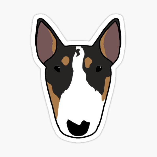 Item preview, Beckett The Bull Terrier designed and sold by emilydevineart.