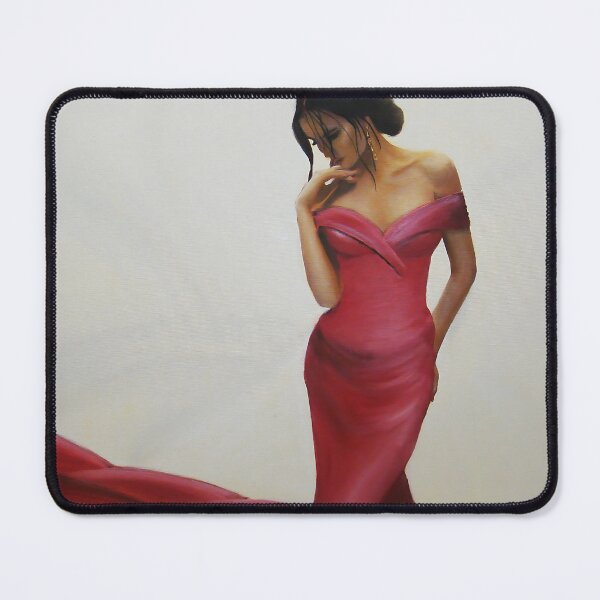 Item preview, The red dress 21 - Artem Tuliuk original oil painting designed and sold by Artem Tuliuk.