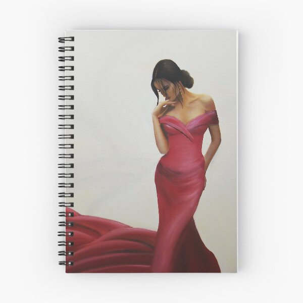 Item preview, The red dress 21 - Artem Tuliuk original oil painting designed and sold by Artem Tuliuk.