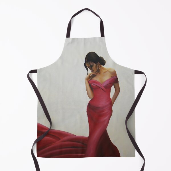 Item preview, The red dress 21 - Artem Tuliuk original oil painting designed and sold by Artem Tuliuk.