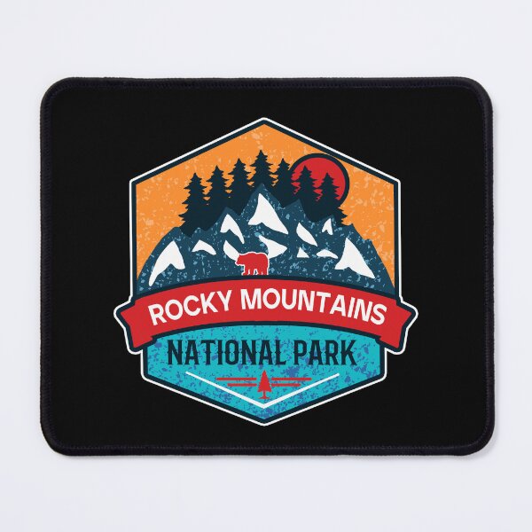 Item preview, Rocky mountains national park designed and sold by Nature-Book.