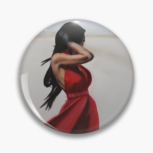 Item preview, The red dress 23 - Artem Tuliuk original oil painting designed and sold by Artem Tuliuk.