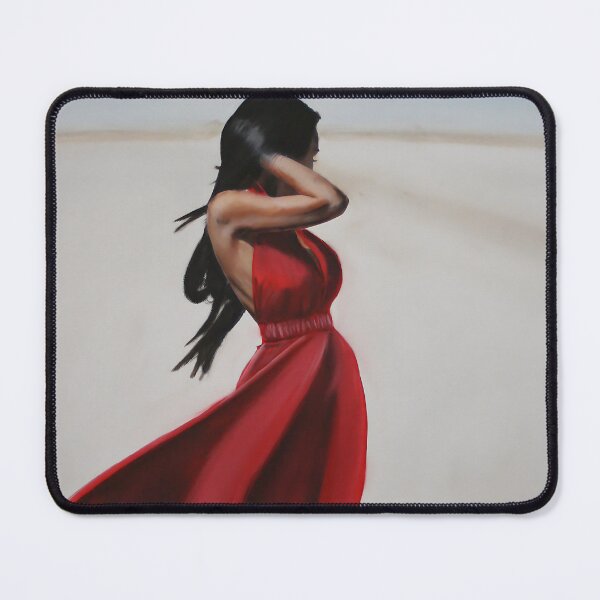 Item preview, The red dress 23 - Artem Tuliuk original oil painting designed and sold by Artem Tuliuk.