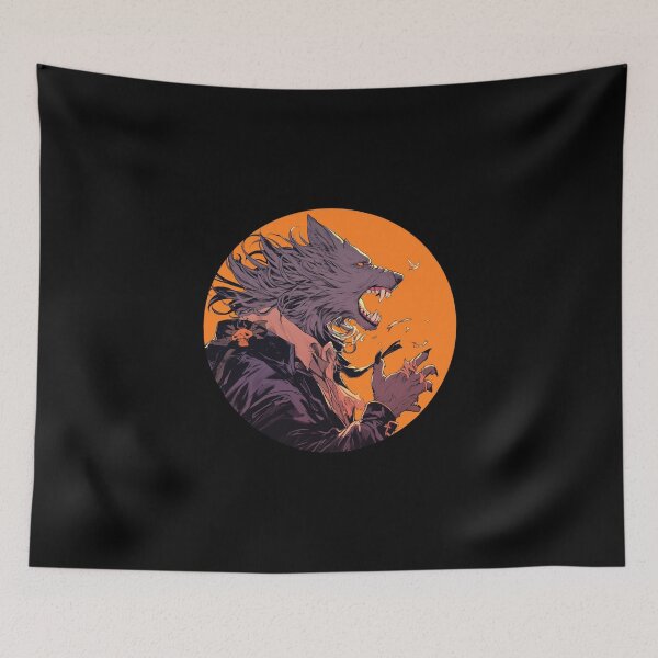 Item preview, Werewolf // wolves // Halloween // wolfman // haunted vibes // Wolf designed and sold by SMARTKIT  DESIGNAGENCY.