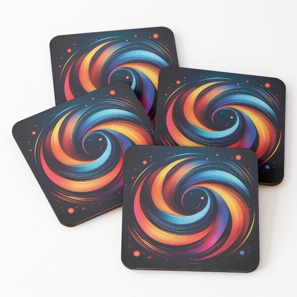 Item preview, A cutting-edge swirl design with digital-inspired effects, such as neon outlines. designed and sold by HEMRO.