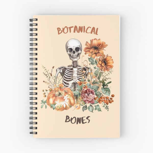 Item preview, Botanical Bones - A Unique Halloween Fusion designed and sold by By Nayla.