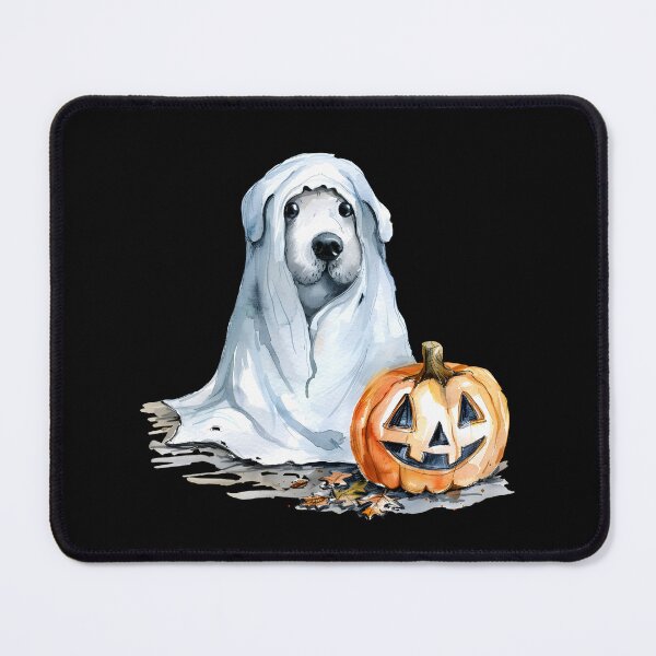 Item preview, Ghost Dog For Halloween designed and sold by ShadowOfNature.