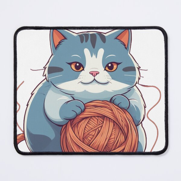 Item preview, Copy of Cute Chubby Cat - Adorable and Cheerful Pet Illustration designed and sold by Icenutikul1122.