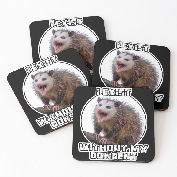 Item preview, I Exist Without My Consent designed and sold by Angry Swan Designs.
