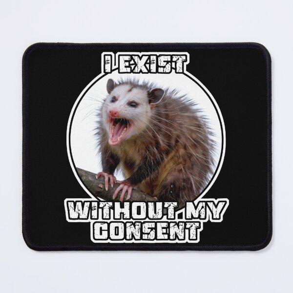 Item preview, I Exist Without My Consent designed and sold by Angry Swan Designs.