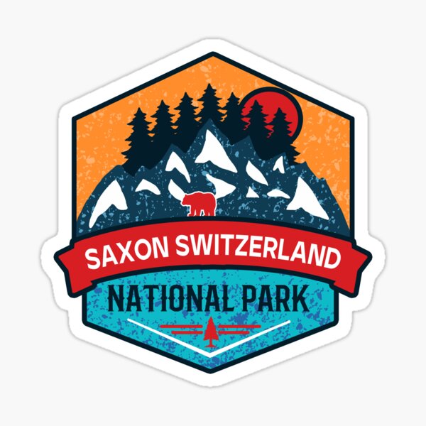 Saxon Switzerland National Park Sticker