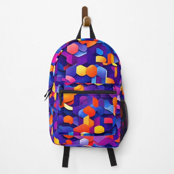 Item preview, A pattern with cubes connected by sharp lines and filled designed and sold by Tchoice.