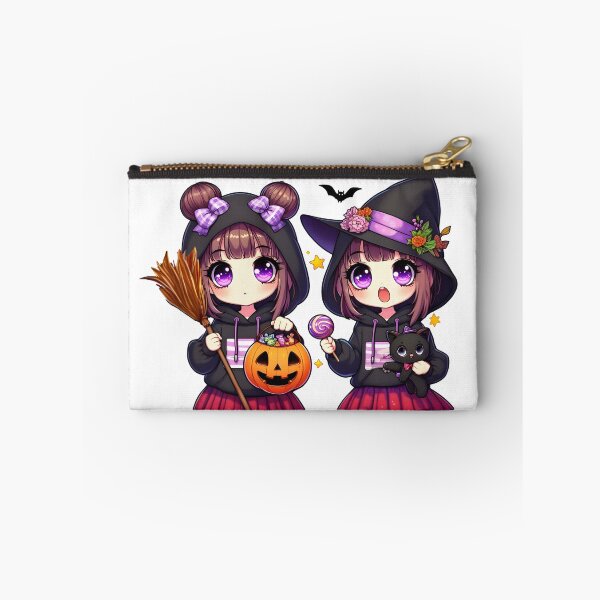 Item preview, Bangsbun's Double Trouble - Halloween Witch Twins designed and sold by bangsbun.