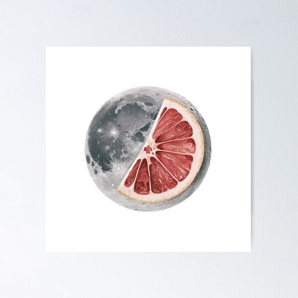 Item preview, Lunar Fruit Slice designed and sold by NiftyWrx.