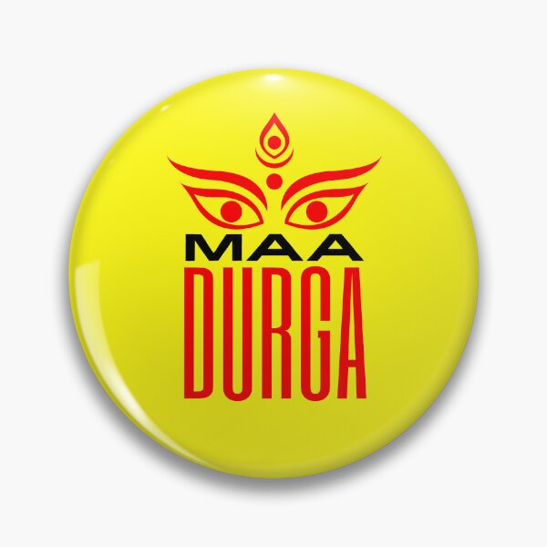 Artikelvorschau, Maa Durga – Durga Puja – Rot und Schwarz entworfen und verkauft von Digital Lama Creations.