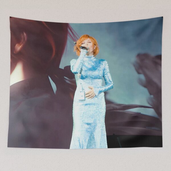 Item preview, Mylène Farmer Nevermore 2024 Silver Dress designed and sold by SyncopeMars.