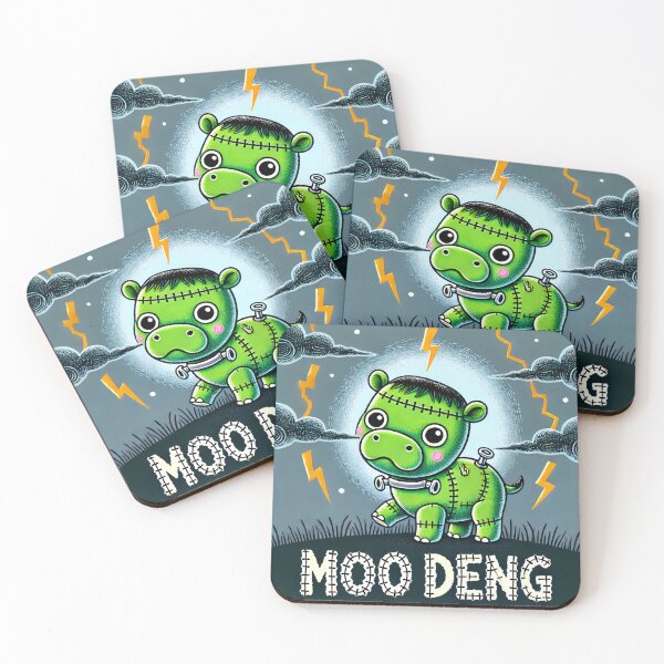 Item preview, Moo Deng Frankenstein Baby Hippo Frankenstein designed and sold by Pattamo1.