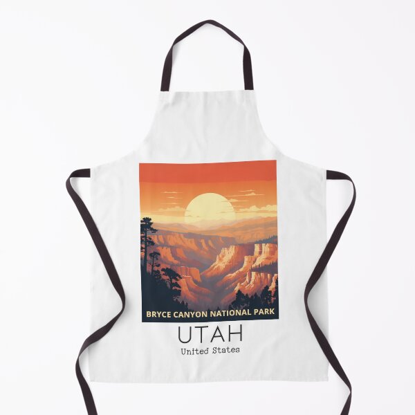 Item preview, A Vintage Travel Illustration of Bryce Canyon National Park - Utah - US  designed and sold by GoodOldVintage.